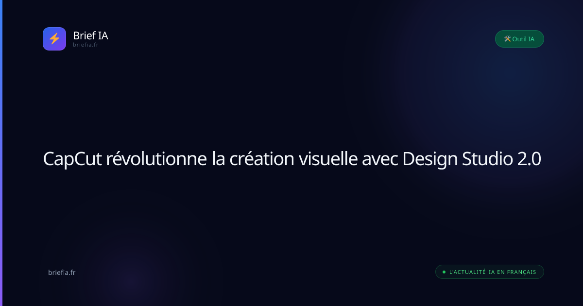 CapCut révolutionne la création visuelle avec Design Studio 2.0