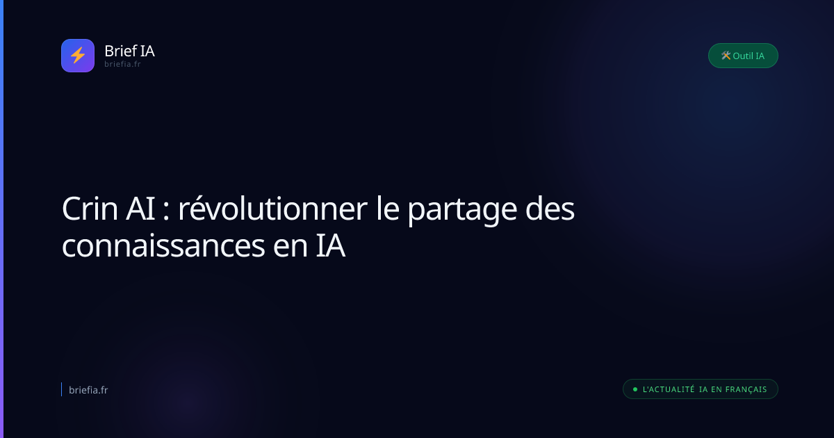 Crin AI: Revolutionizing Knowledge Sharing in AI